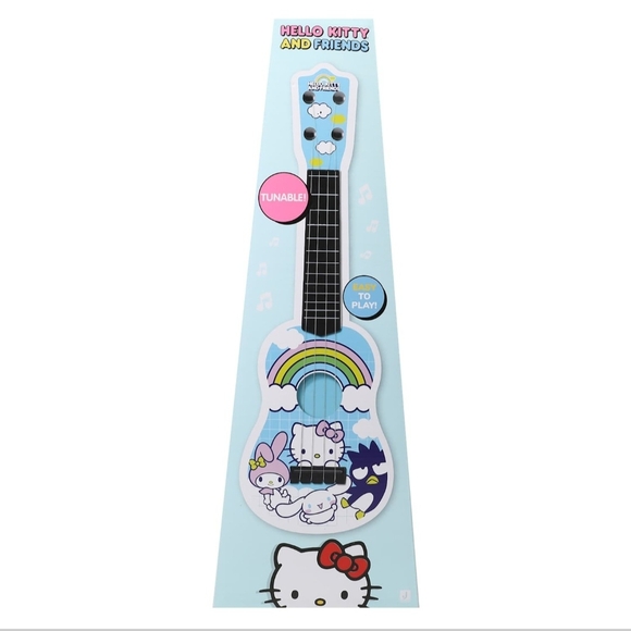 🌈Hello Kitty and Friends Ukulele Guitar by First Act, Rainbow Sky Design - Picture 3 of 4